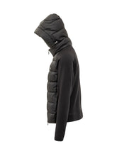 Moncler Grenoble Black Hybrid Jacket with Hood - COLLEZIONE TEAM EC | $store$