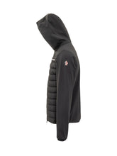 Moncler Grenoble Black Down Jacket with Hood - COLLEZIONE TEAM EC | $store$