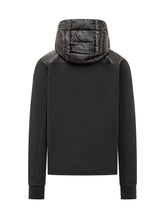 Black Hooded Hybrid Jacket Moncler Grenoble - COLLEZIONE TEAM EC | $store$