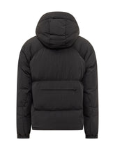 Piumino Yves Salomon Nero con Cappuccio - Abbigliamento Uomo | $store$