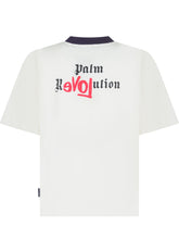 Palm Angels Kids T-shirt Bianco con Stampa Flag - Abbigliamento Bambini | $store$