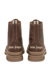 Palm Angels Kids Anfibi Marroni con Lacci - Bambini | $store$