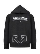 Off-White Kids Felpa Hoodie con Logo - Abbigliamento Bambini | $store$
