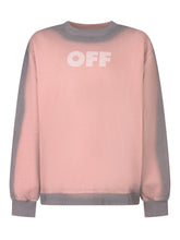 Off-White Felpa Rosa e Grigia con Logo Arrow - Abbigliamento Bambini | $store$