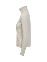 Max Mara Studio Ivory Wool Turtleneck - COLLEZIONE TEAM EC | $store$