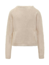 Max Mara Studio Ivory Mohair Sweater - COLLEZIONE TEAM EC | $store$