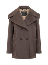 Max Mara Atelier Brown Double-Breasted Coat - COLLEZIONE TEAM EC | $store$