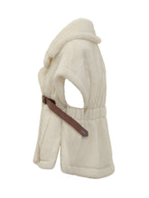 Max Mara Gilet in Pelliccia Ecologica con Cintura - Abbigliamento Donna | $store$