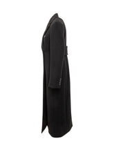 Sportmax Long Black Double-Breasted Coat - COLLEZIONE TEAM EC | $store$