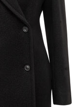 Sportmax Long Black Double-Breasted Coat - COLLEZIONE TEAM EC | $store$
