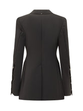 Sportmax Black Single-Breasted Blazer - COLLEZIONE TEAM EC | $store$