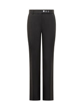 Sportmax Black Straight-Leg Trousers with Button Detail - COLLEZIONE TEAM EC | $store$