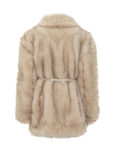 Sportmax Cappotto in Pelliccia Sintetica Beige - Abbigliamento Donna | $store$