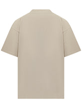 Represent Beige T-Shirt with Dobermann Print - COLLEZIONE TEAM EC | $store$