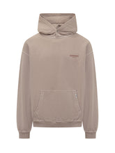 Represent Beige Hoodie with Logo - COLLEZIONE TEAM EC | $store$