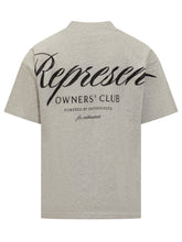 Represent Grey T-Shirt with Owners Club Logo - COLLEZIONE TEAM EC | $store$