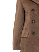 Max Mara Studio Cappotto Doppiopetto in Lana Cammello - Abbigliamento Donna | $store$