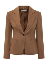 Max Mara Blazer Cammello Monopetto - Abbigliamento Donna | $store$