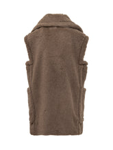 Max Mara Gilet Cammello in Pelliccia - Abbigliamento Donna | $store$