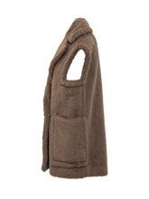 Max Mara Gilet Cammello in Pelliccia - Abbigliamento Donna | $store$