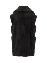 Max Mara Gilet Nero in Pelliccia - Abbigliamento Donna | $store$