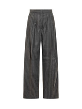 Sportmax Pinstripe Wide-Leg Trousers - COLLEZIONE TEAM EC | $store$