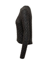 Max Mara Elegante Studio Maglia con Perline Nere - Abbigliamento Donna | $store$