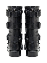 Dolce & Gabbana Stivaletto Horse in Pelle Nera - COLLEZIONE TEAM EC | $store$