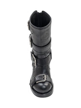 Dolce & Gabbana Stivaletto Horse in Pelle Nera - COLLEZIONE TEAM EC | $store$