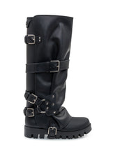 Dolce & Gabbana Stivale Biker in Pelle - COLLEZIONE TEAM EC | $store$