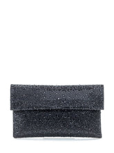 Clutch con Strass Nera Twenty Four Haitch - Borse A Mano Donna | $store$