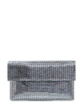 Clutch Metal Mesh Grigio Fumo Twenty Four Haitch - Borse A Mano Donna | $store$