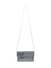 Clutch Metal Mesh Grigio Fumo Twenty Four Haitch - Borse A Mano Donna | $store$