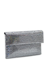 Clutch Metal Mesh Grigio Fumo Twenty Four Haitch - Borse A Mano Donna | $store$