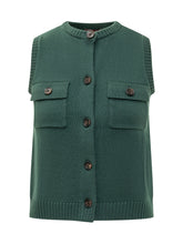 Quilisia Gilet Verde con Tasche - Abbigliamento Donna | $store$