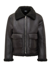 Giacca in Shearling Nera APC - Abbigliamento Uomo | $store$