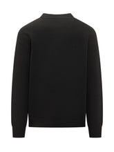 A.P.C. Black Sweater with Contrast Embroidered Logo - Apc | $store$