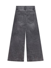 Twinset Jeans Culotte Grigi con Bottoni - Abbigliamento Bambini | $store$