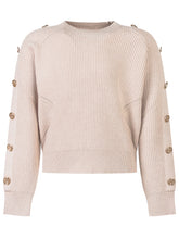 Twinset Kids Maglione Beige con Bottoni Logo - Abbigliamento Bambini | $store$