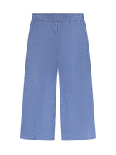 Monnalisa Pantaloni in Velluto a Coste Azzurri - Abbigliamento Bambini | $store$