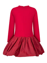 Monnalisa Abito Rosso con Gonna Balloon - Abbigliamento Bambini | $store$