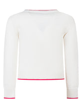 Monnalisa Maglione Bianco con Minnie e Cuori - Abbigliamento Bambini | $store$