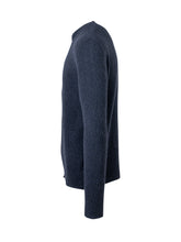 Diana Studio Cardigan Blu in Lana Bouclé - Abbigliamento Uomo | $store$
