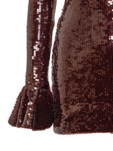 Rotate Sequin Mini Dress with Flared Sleeves - COLLEZIONE TEAM EC | $store$