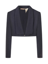 Elisabetta Franchi Kids Bolero Blu con Logo - Abbigliamento Bambini | $store$