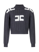 Elisabetta Franchi Kids Maglia a Treccia con Logo - Abbigliamento Bambini | $store$