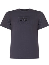 Elisabetta Franchi Kids T-Shirt Nera con Logo in Rilievo - Abbigliamento Bambini | $store$