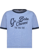 Bobo Choses Blue T-Shirt with Logo and Print - Bobo Choses | $store$