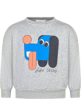 Bobo Choses Grey Sweatshirt with Dog Print - Bobo Choses | $store$