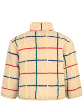 Bobo Choses Shearling Jacket with Checked Pattern - Bobo Choses | $store$